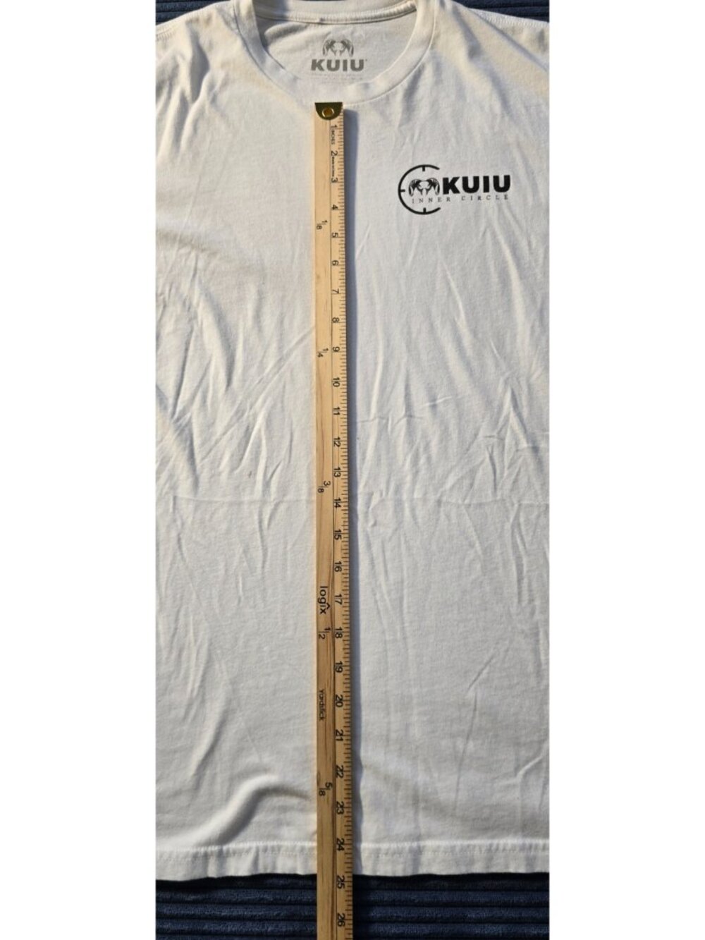 KUIU Ultralight Hunting T-Shirt Men’s XL | Ram Logo Graphic Tee White Outdoors - Picture 4 of 11